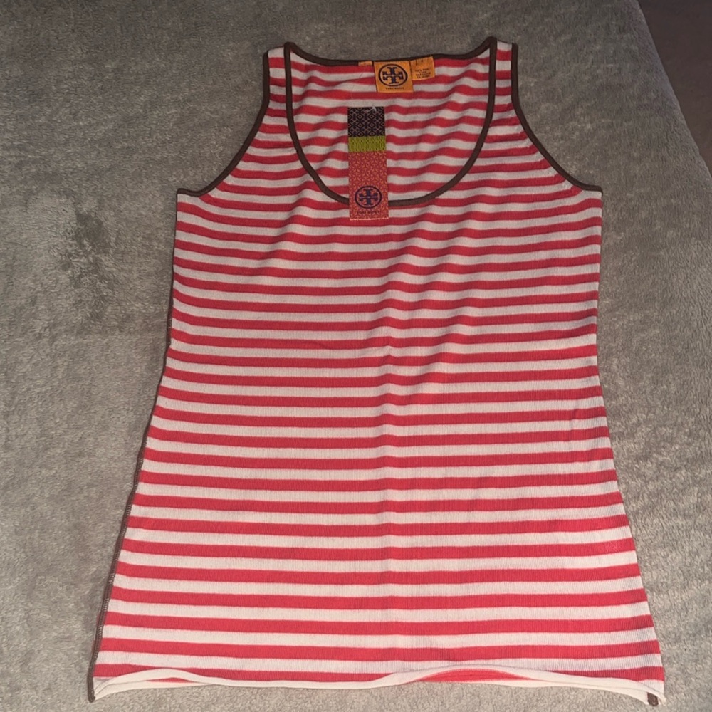 NWT Tory Burch Wool unique tank top Small